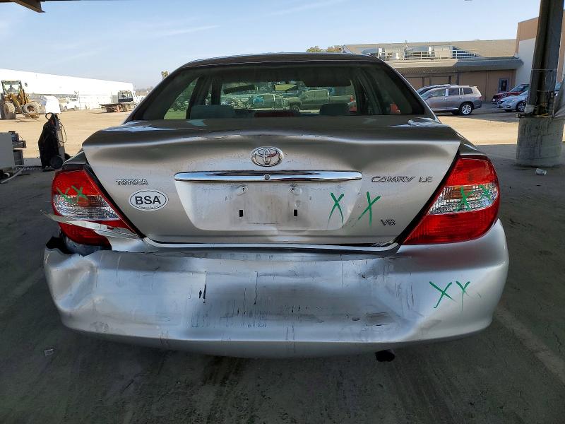 Photo 6 from auction – 2004 TOYOTA CAMRY LE with VIN 4T1BF30K74U577743