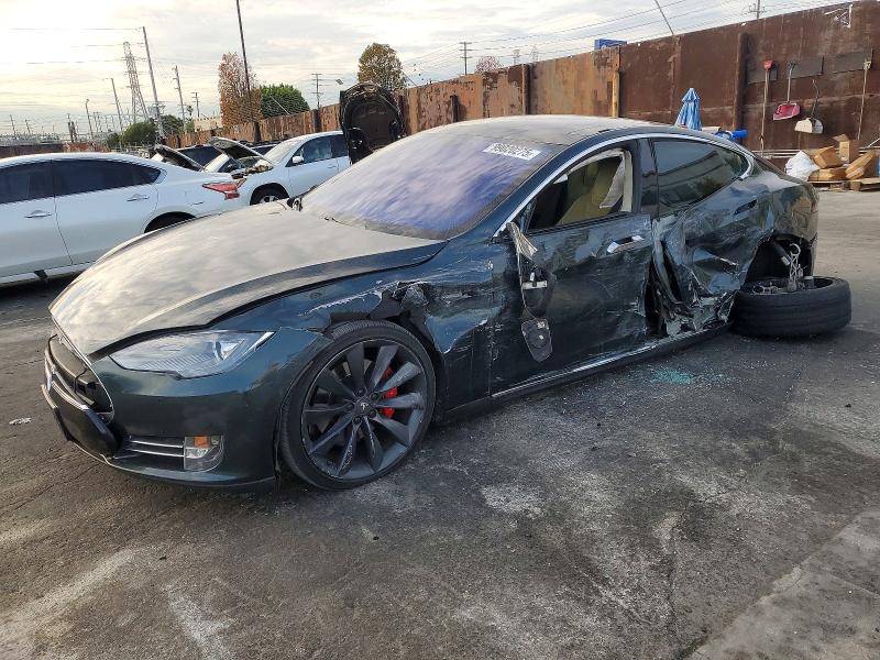 TESLA MODEL S 2014 with VIN 5YJSA1H16EFP33011 - Photo from auction