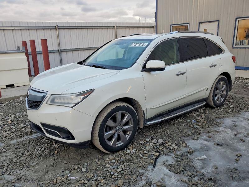 ACURA MDX ADVANC 2016 with VIN 5FRYD4H92GB011528 - Photo from auction