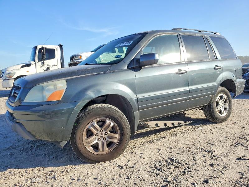 HONDA PILOT EXL 2003 with VIN 2HKYF18633H596843 - Photo from auction