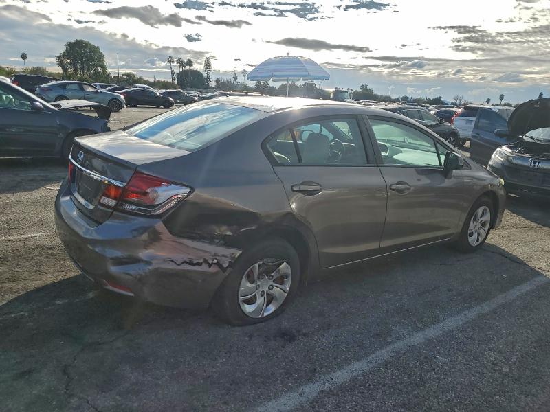 Photo 3 from auction – 2013 HONDA CIVIC LX with VIN 19XFB2F50DE289543