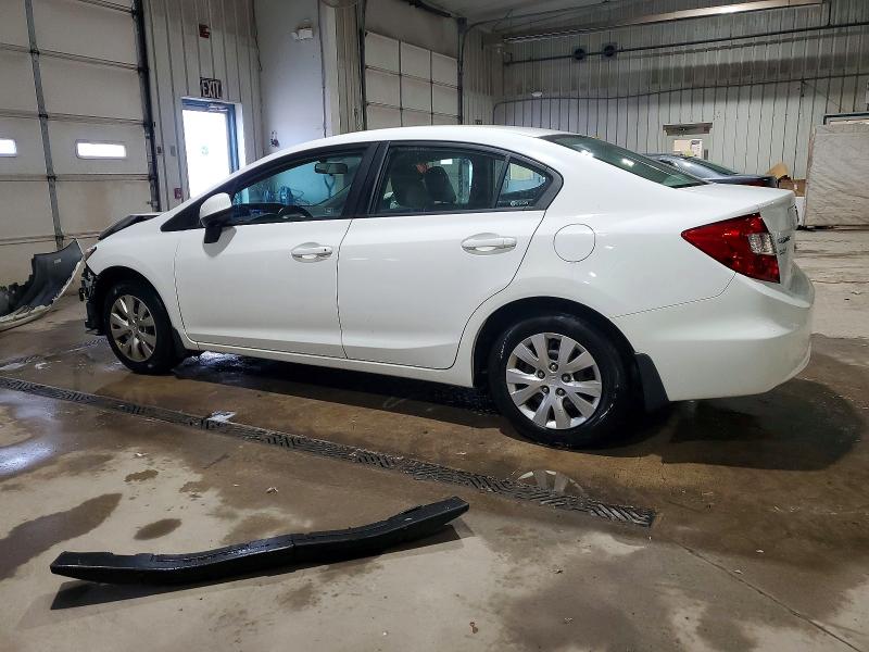 Photo 2 from auction – 2012 HONDA CIVIC LX with VIN 19XFB2F5XCE365039