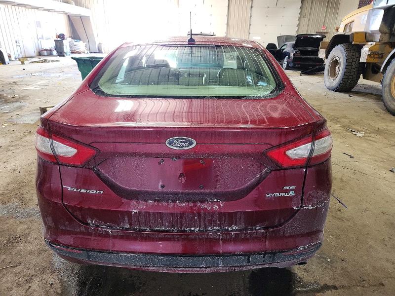 Photo 6 from auction – 2014 FORD FUSION SE with VIN 3FA6P0LUXER312747