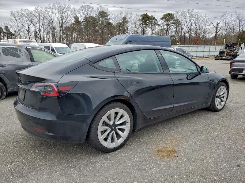 Photo 3 from auction – 2022 TESLA MODEL 3 with VIN 5YJ3E1EA7NF287030
