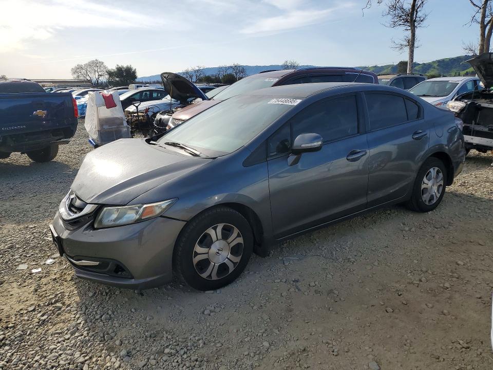 HONDA CIVIC 2013 with VIN 19XFB4F31DE202713 - Photo from auction