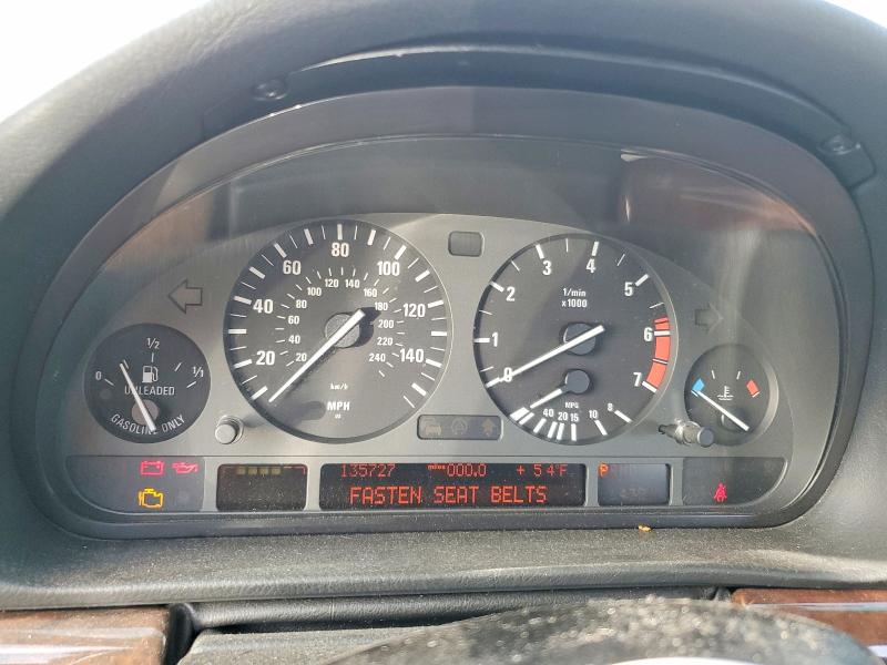 Photo 9 from auction – 1999 BMW 740 with VIN WBAGH8333XDP04219