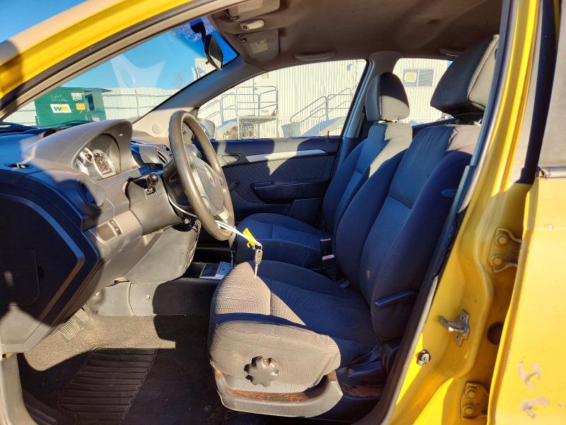 Photo 7 from auction – 2009 CHEVROLET AVEO LS with VIN KL1TD56E19B335262