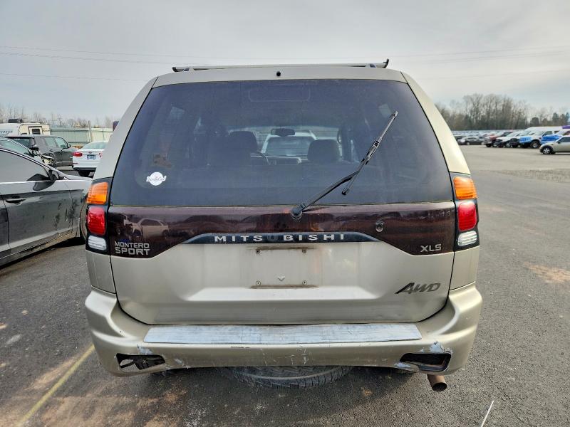 Photo 6 from auction – 2002 MITSUBISHI MONTERO SP with VIN JA4MT31R82J043144