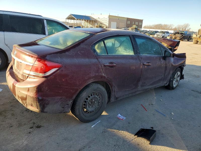 Photo 3 from auction – 2015 HONDA CIVIC LX with VIN 19XFB2F58FE096012