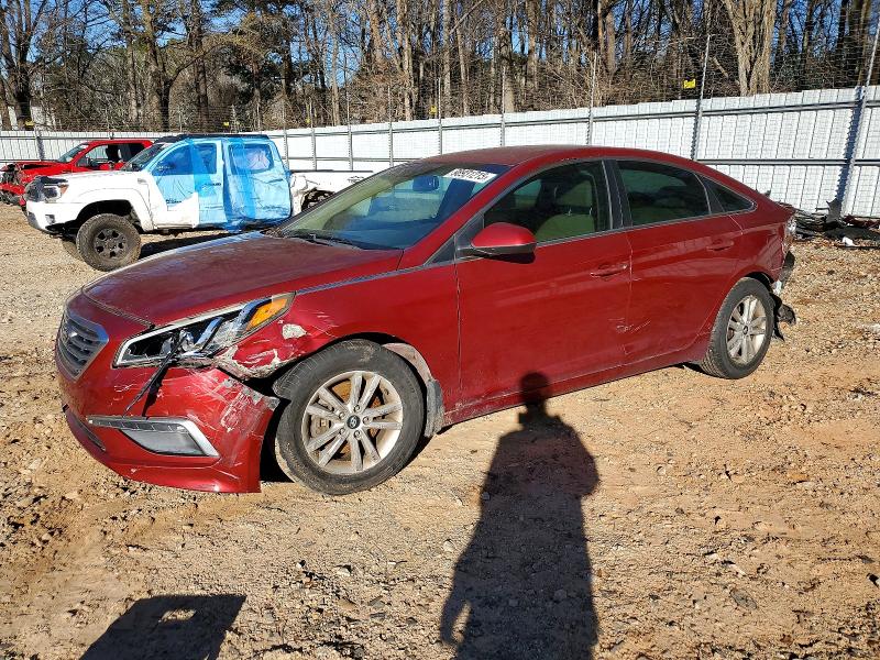 HYUNDAI SONATA SE 2015 with VIN 5NPE24AF6FH186178 - Photo from auction
