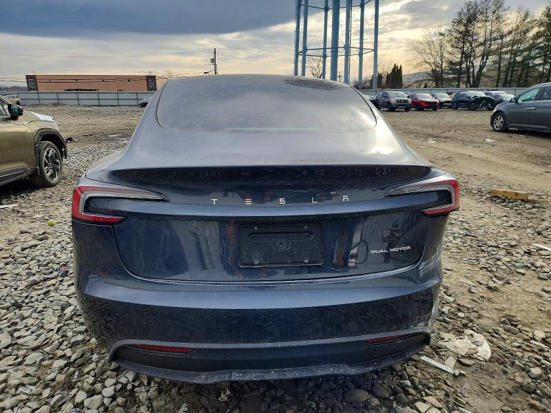 Photo 6 from auction – 2025 TESLA MODEL 3 with VIN 5YJ3E1EB6SF987786