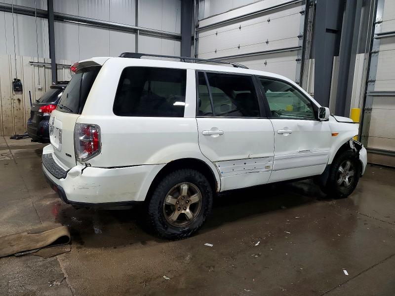 Photo 3 from auction – 2007 HONDA PILOT EXL with VIN 5FNYF18627B021539