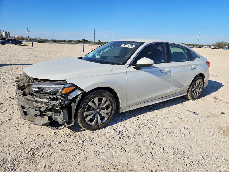 HONDA CIVIC LX 2022 with VIN 2HGFE2F28NH558456 - Photo from auction