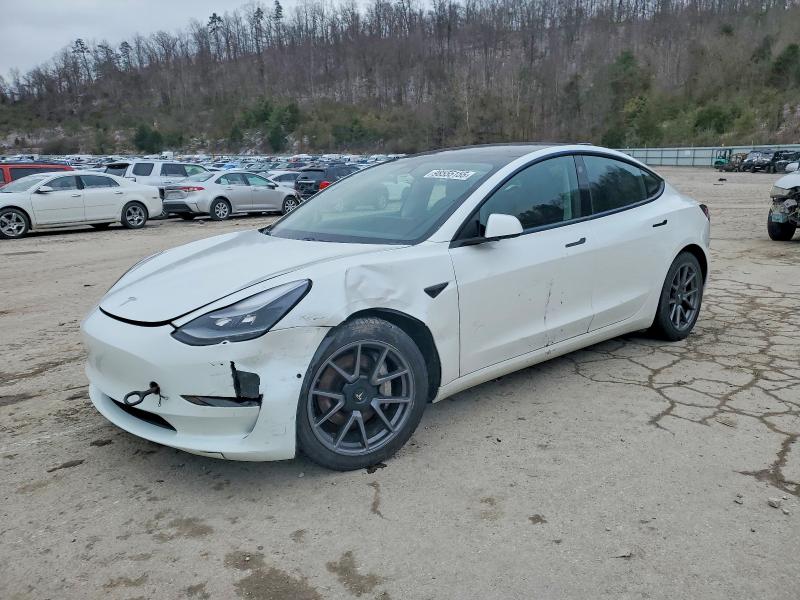 TESLA MODEL 3 2021 with VIN 5YJ3E1EB8MF049310 - Photo from auction