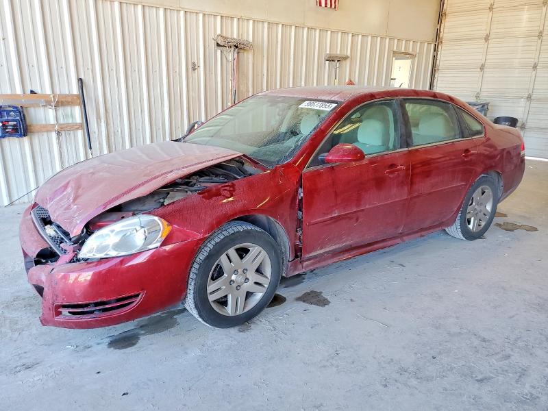 CHEVROLET IMPALA LT 2013 with VIN 2G1WG5E30D1256177 - Photo from auction