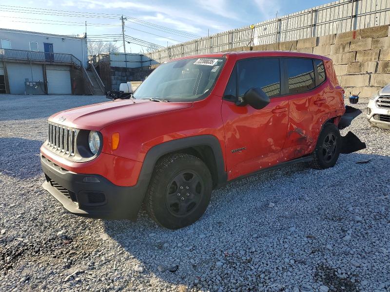 JEEP RENEGADE 2016 with VIN ZACCJAAT3GPD36478 - Photo from auction