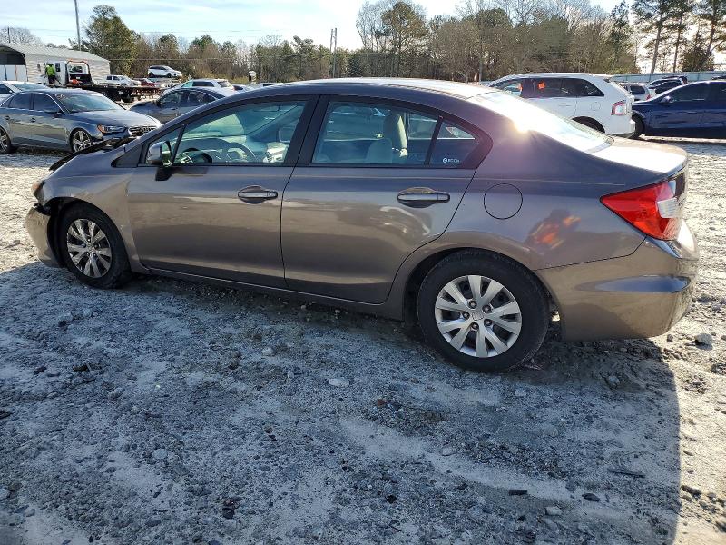 Photo 2 from auction – 2012 HONDA CIVIC LX with VIN 2HGFB2F56CH579810
