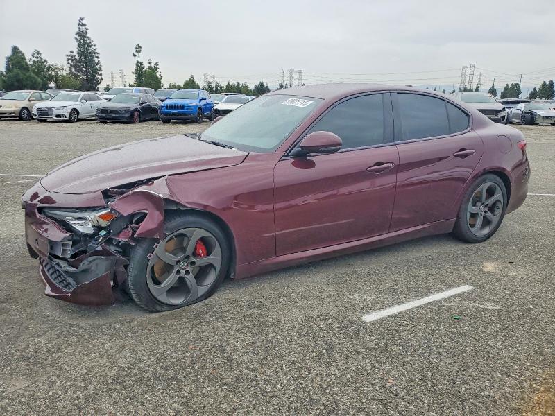 Photo 1 from auction – 2019 ALFA ROMEO GIULIA with VIN ZARFAMAN0K7610053