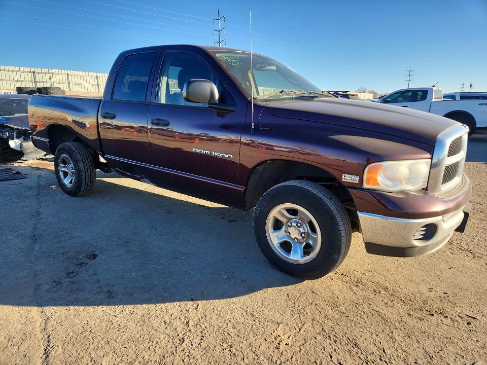 Zdjęcie 4 z aukcji – 2005 DODGE RAM 1500 S z VIN 1D7HU18D05S323681