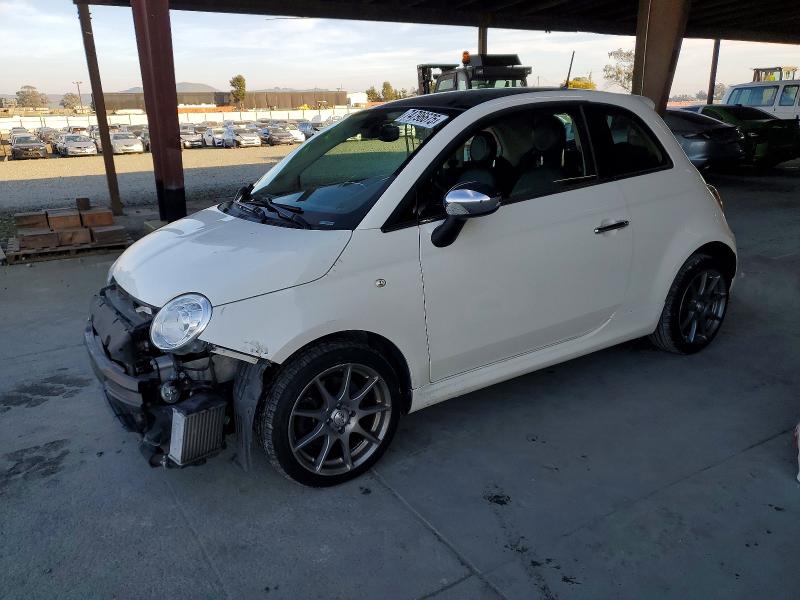 FIAT 500 LOUNGE 2018 مع رقم تعريف المركبة 3C3CFFCH7JT523797 - صورة من المزاد