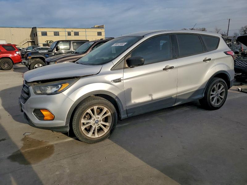 FORD ESCAPE S 2018 with VIN 1FMCU0F71JUB54227 - Photo from auction