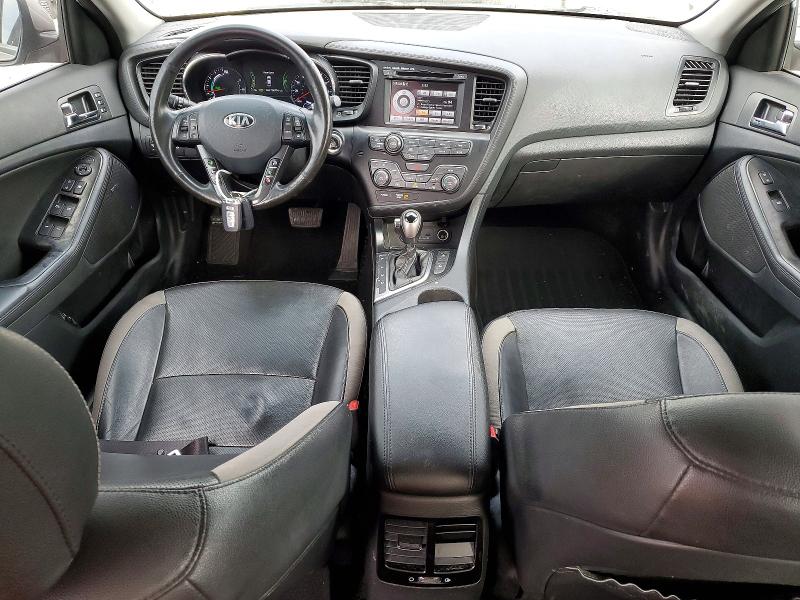 Photo 8 from auction – 2013 KIA OPTIMA HYB with VIN KNAGM4ADXD5044315