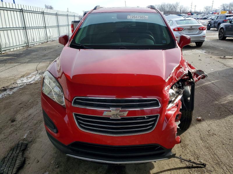 Photo 5 from auction – 2016 CHEVROLET TRAX 1LT with VIN KL7CJPSB2GB519726