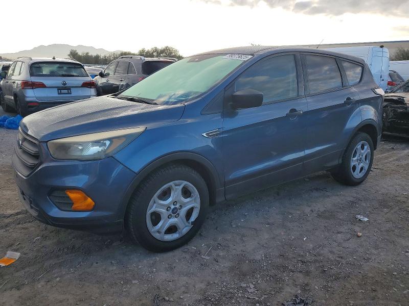 FORD ESCAPE S 2018 with VIN 1FMCU0F79JUB27745 - Photo from auction