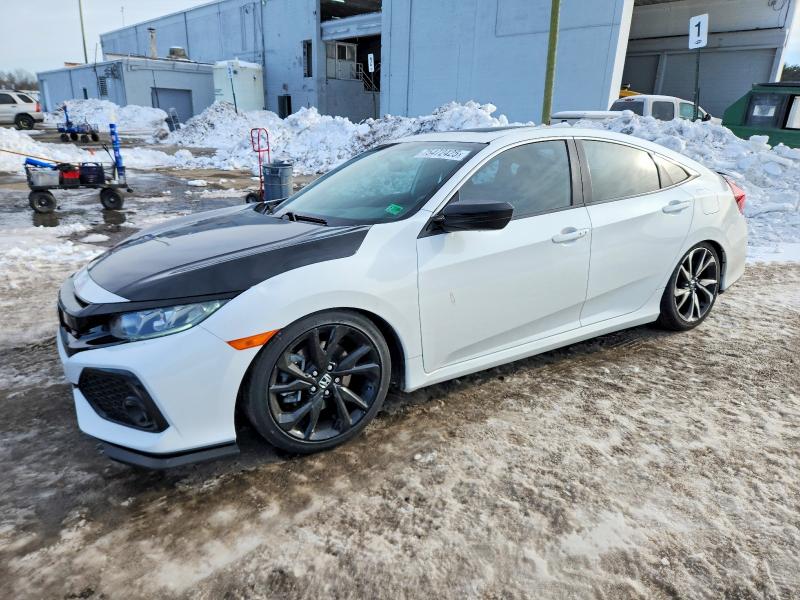 HONDA CIVIC 2017 with VIN 2HGFC1E5XHH700144 - Photo from auction