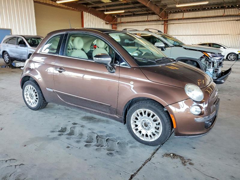 Photo 4 from auction – 2013 FIAT 500 LOUNGE with VIN 3C3CFFCR1DT562494