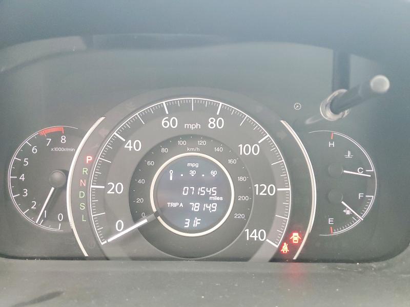Photo 9 from auction – 2016 HONDA CR-V EXL with VIN 2HKRM4H78GH695488