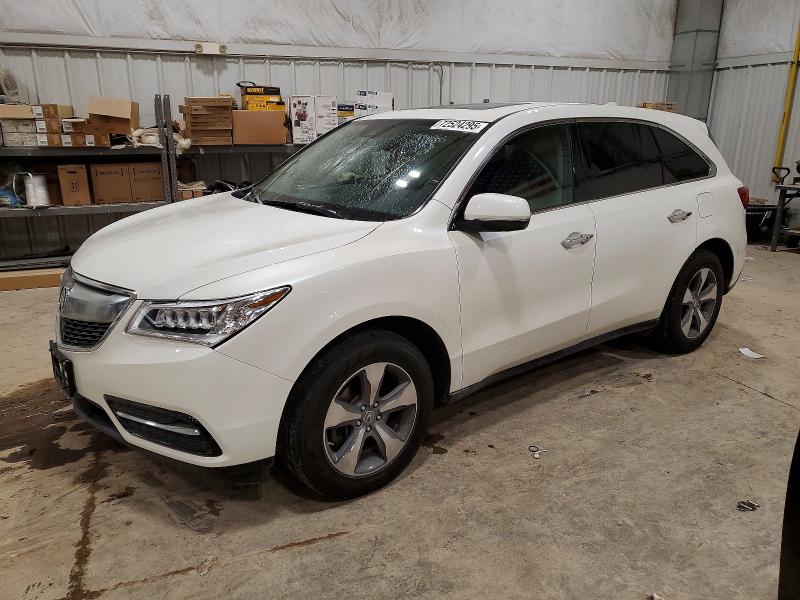 ACURA MDX 2016 with VIN 5FRYD4H27GB030546 - Photo from auction