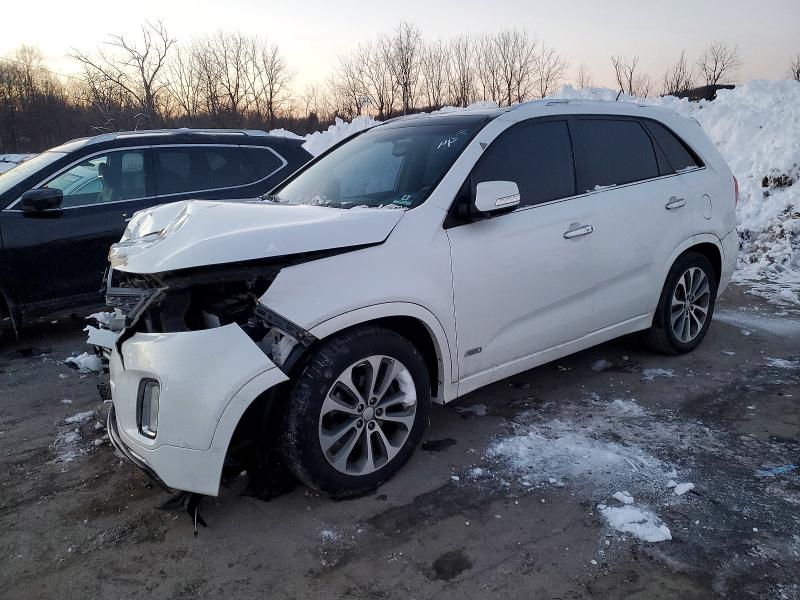 KIA SORENTO SX 2015 with VIN 5XYKWDA72FG633645 - Photo from auction