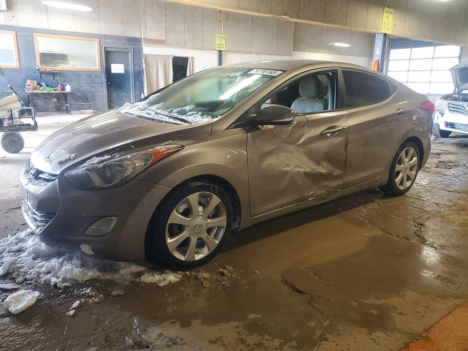 HYUNDAI ELANTRA GL 2013 with VIN 5NPDH4AE7DH296767 - Photo from auction