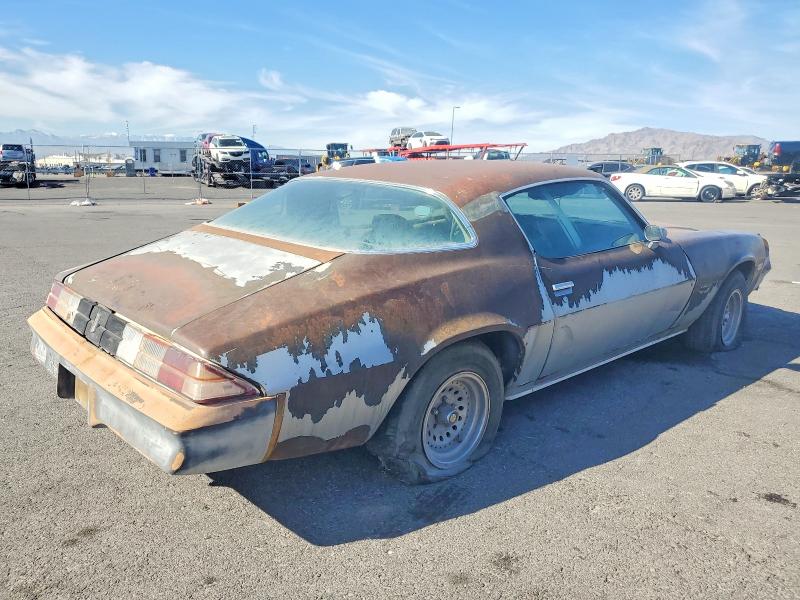 Photo 3 from auction – 1981 CHEVROLET CAMARO with VIN 1G1AP87K2BL139983