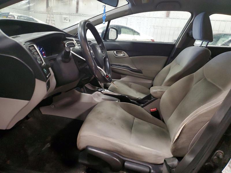 Photo 7 from auction – 2013 HONDA CIVIC with VIN 2HGFB2F50DH591078