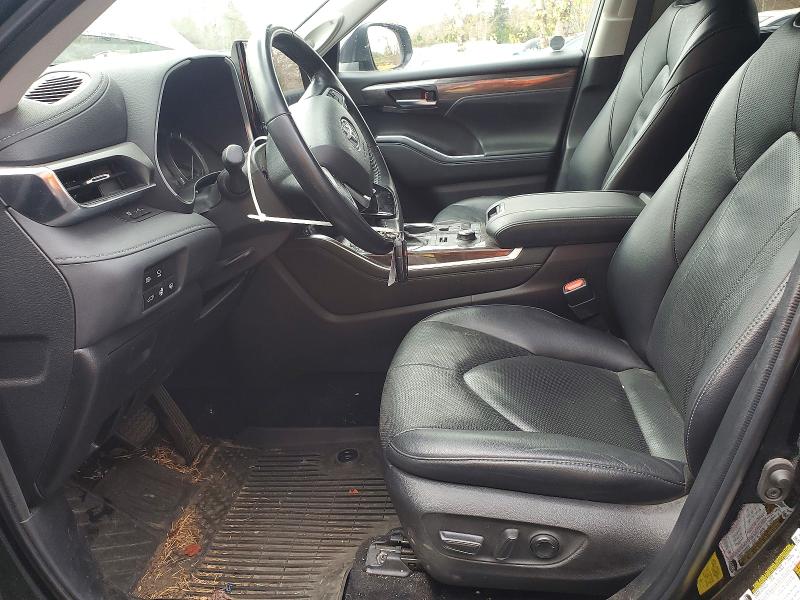 Photo 7 from auction – 2022 TOYOTA HIGHLANDER with VIN 5TDDZRBH7NS563369