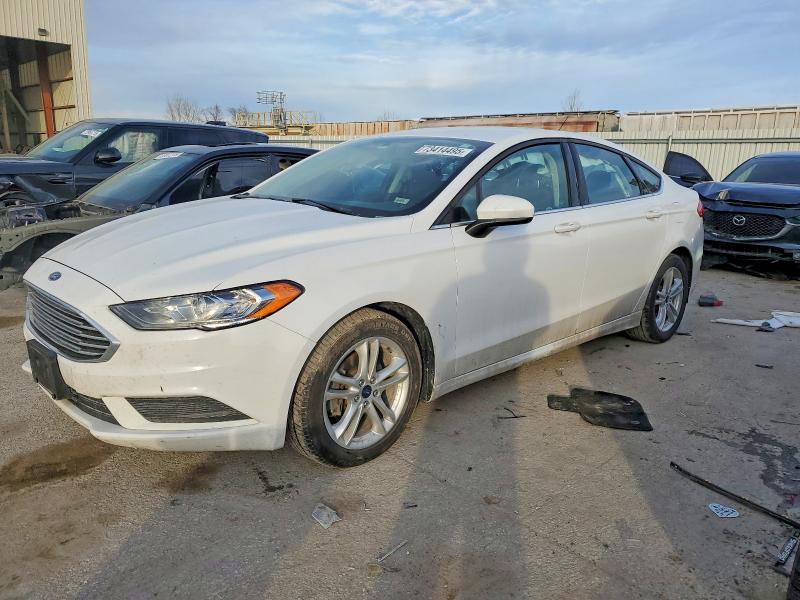 FORD FUSION SE 2018 with VIN 3FA6P0HD3JR191515 - Photo from auction