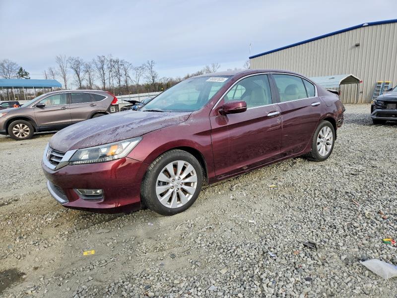 HONDA ACCORD EXL 2013 with VIN 1HGCR2F84DA051613 - Photo from auction