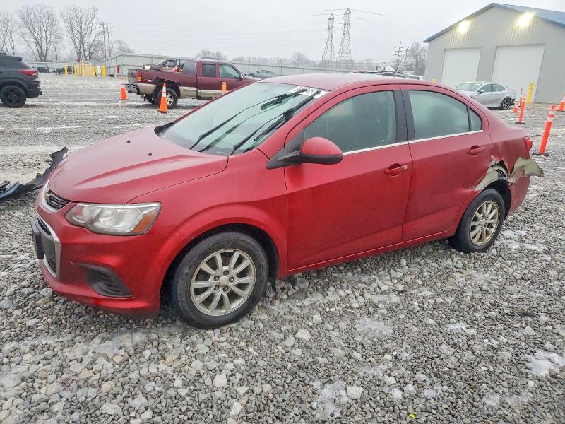 CHEVROLET SONIC LT 2018 with VIN 1G1JD5SHXJ4120674 - Photo from auction