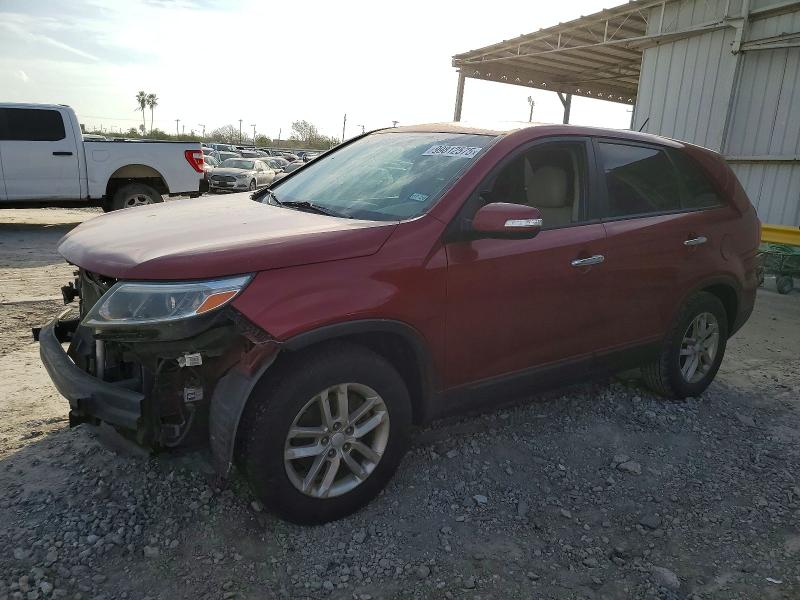 KIA SORENTO LX 2015 with VIN 5XYKT3A66FG576909 - Photo from auction