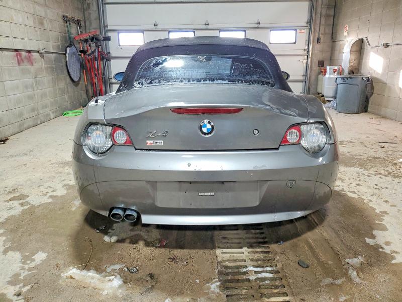 Photo 6 from auction – 2004 BMW Z4 with VIN 4USBT33554LR68134