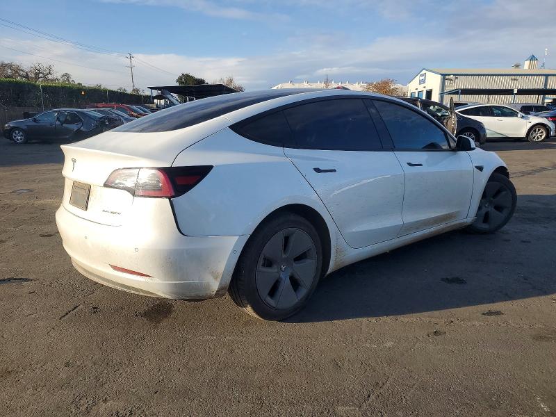 Photo 3 from auction – 2021 TESLA MODEL 3 with VIN 5YJ3E1EB2MF055247
