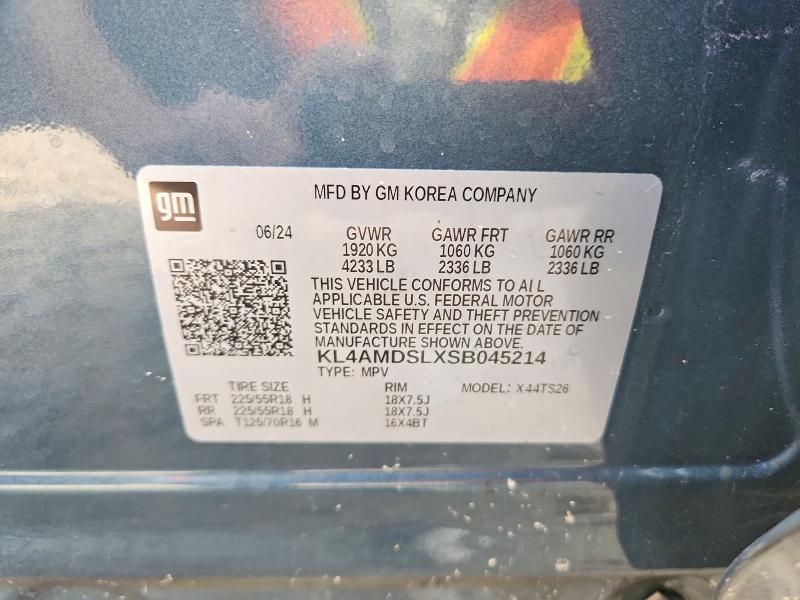 Photo 14 from auction – 2025 BUICK ENCORE GX with VIN KL4AMDSLXSB045214