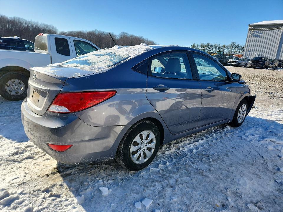 Photo 3 from auction – 2016 HYUNDAI ACCENT SE with VIN KMHCT4AE5GU016523