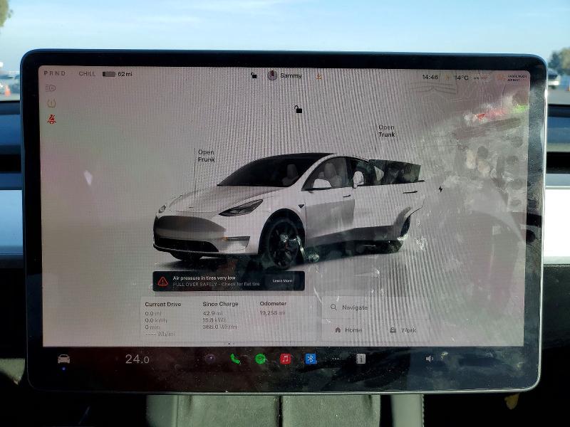 Photo 9 from auction – 2023 TESLA MODEL Y with VIN 7SAYGDEF1PF693842