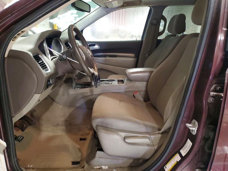 Photo 7 from auction – 2012 DODGE DURANGO SX with VIN 1C4RDJAG3CC147056