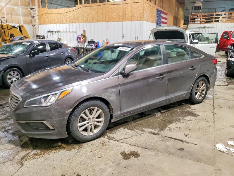 HYUNDAI SONATA SE 2017 with VIN 5NPE24AF5HH574571 - Photo from auction