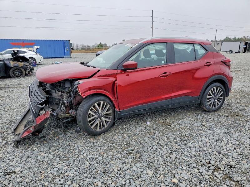 NISSAN KICKS SV 2022 with VIN 3N1CP5CV5NL477162 - Photo from auction