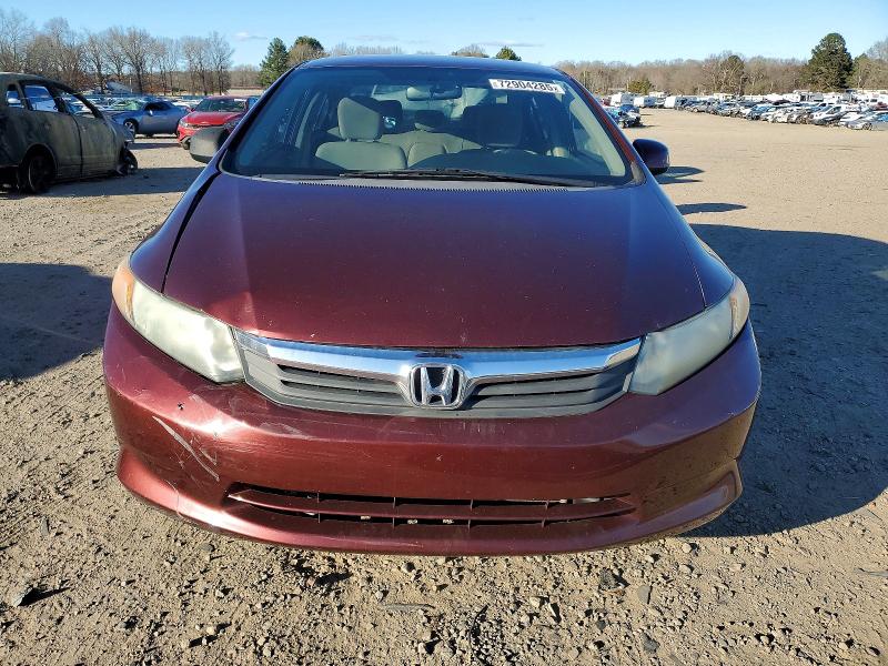 Photo 5 from auction – 2012 HONDA CIVIC with VIN 19XFB2F55CE077896